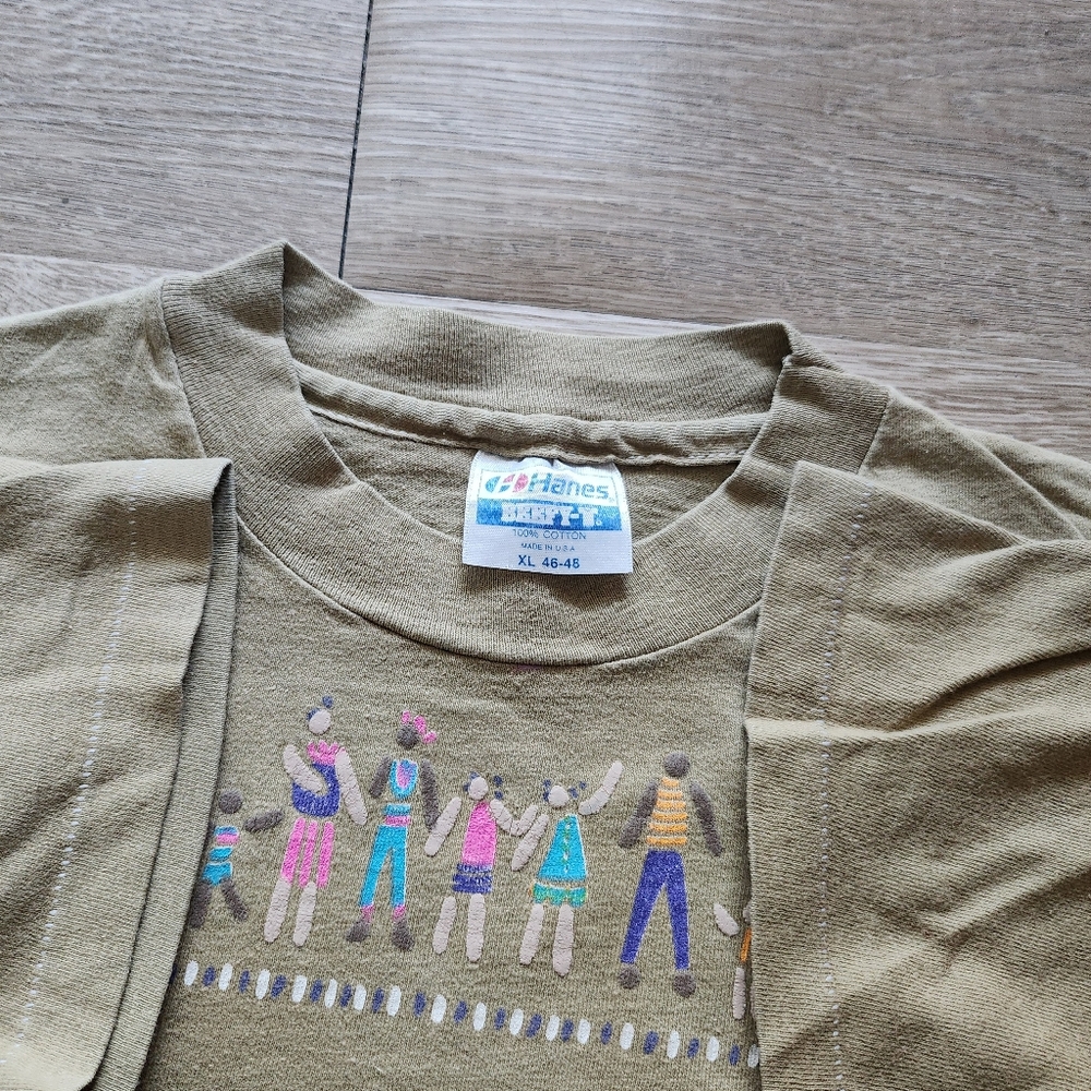 80s Anti Racism Unity Tshirt - Picture 4 of 4